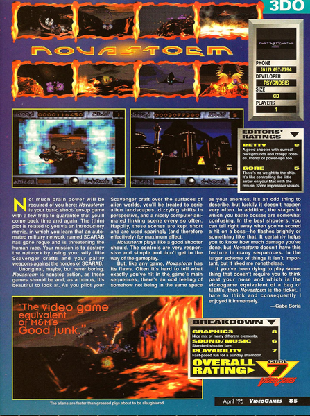 File:Novastorm Review VideoGames Magazine(US) Issue 75 Apr 1995.png