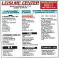 Hobby Consolas(ES) Issue 43 Apr 1995 - Leisure Center Ad