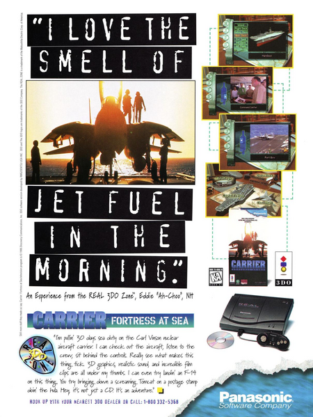 File:3 3DO Magazine(US) Oct 1995 Ad - 3DO Real Zone Carrier Fortress At Sea.png