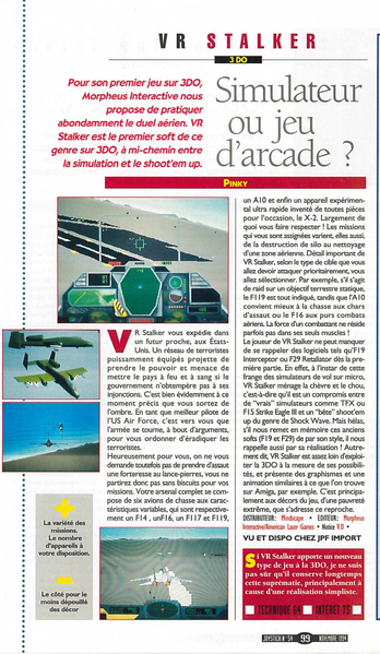 File:Joystick(FR) Issue 54 Nov 1994 Review - VR Stalker.png