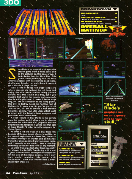 File:Starblade Review VideoGames Magazine(US) Issue 75 Apr 1995.png