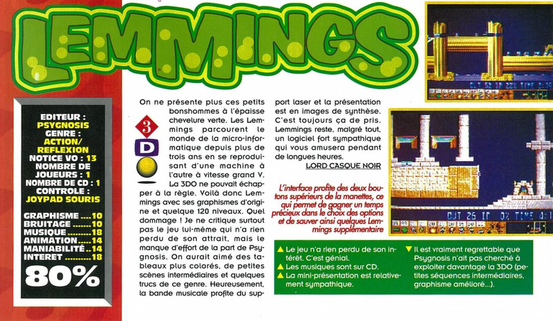 File:Joystick(FR) Issue 46 Feb 1994 Review - Lemmings.png