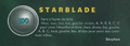 Starblade Tips