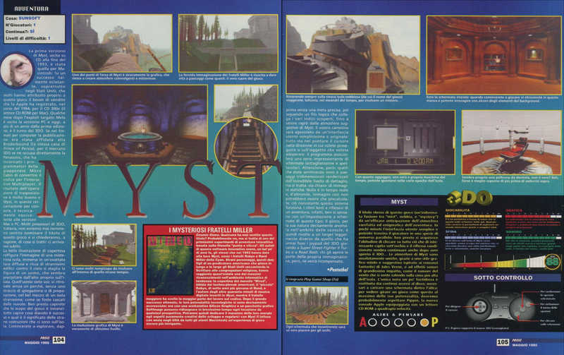 File:Myst Review Game Power(IT) Issue 39 Jun 1995.png