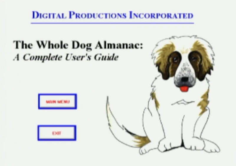 File:The Whole Dog Almanac Sampler Screenshot 1.png
