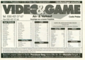 Video Games(DE) Issue 9-95 - Video and Game Ad