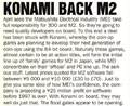 Konami backs M2 News
