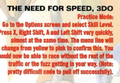 The Need for Speed No 1 Tips