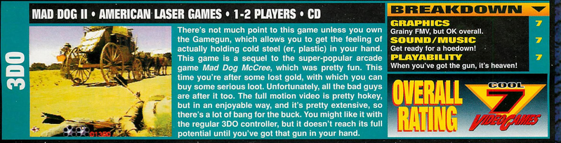 File:Mad Dog 2 Review VideoGames Magazine(US) Issue 73 Feb 1995.png