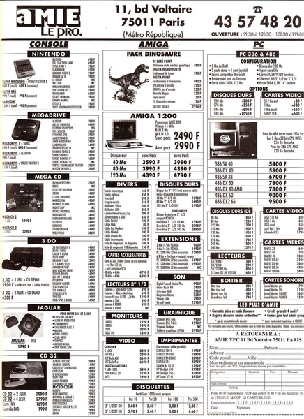 File:Amie Le Pro Ad Generation 4(FR) Issue 63 Feb 1994.png