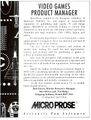 Ad - Microprose