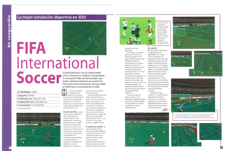 File:Hobby Consolas(ES) Issue 40 Jan 1995 Feature - Hitech Supplement FIFA Preview.png