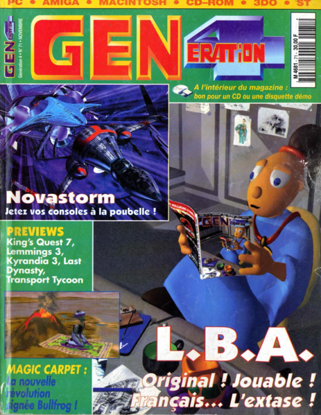 File:Generation 4(FR) Issue 71 Nov 1994 Front.png