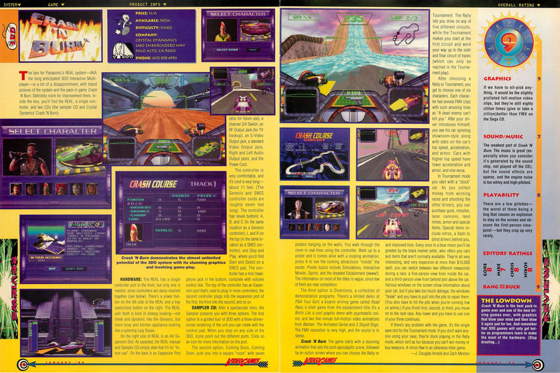 File:Crash N Burn Review VideoGames Magazine(US) Issue 60 Jan 1994.png