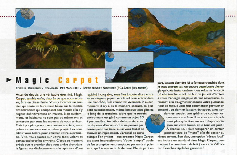 File:Joystick(FR) Issue 53 Oct 1994 News - ECTS 1994 - Magic Carpet.png
