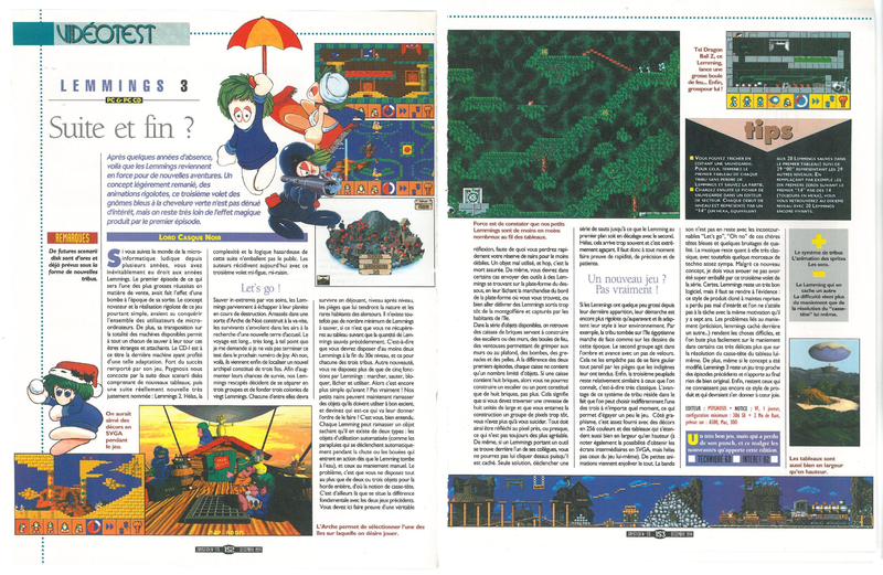 File:Joystick(FR) Issue 55 Dec 1994 Other Mention - Lemmings 3.png