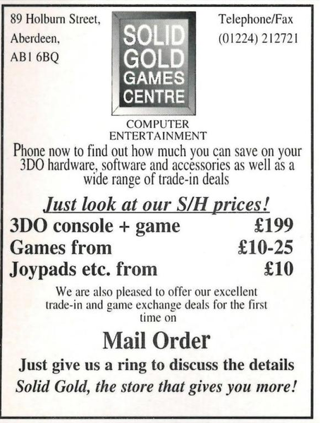 File:3DO Magazine(UK) Issue 7 Dec Jan 95-96 Ad - Solid Gold Games Centre.png
