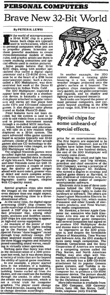 File:News Article 1993-02-09 PERSONAL COMPUTERS Brave New 32-Bit World From The New York Times.png