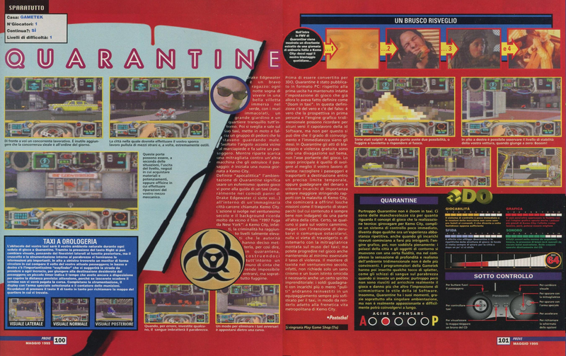 File:Quarantine Review Game Power(IT) Issue 39 Jun 1995.png