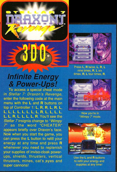 File:Steller 7 Tips VideoGames Magazine(US) Issue 71 Dec 1994.png