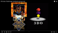 Static image of the Powermonger and 3DO logos that sits on the Youtube video throughout