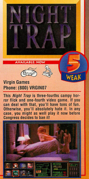 File:Night Trap Review VideoGames Magazine(US) Issue 62 Mar 1994.png