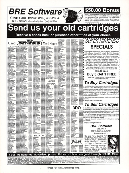 File:BRE Software Ad VideoGames Magazine(US) Issue 69 Oct 1994.png