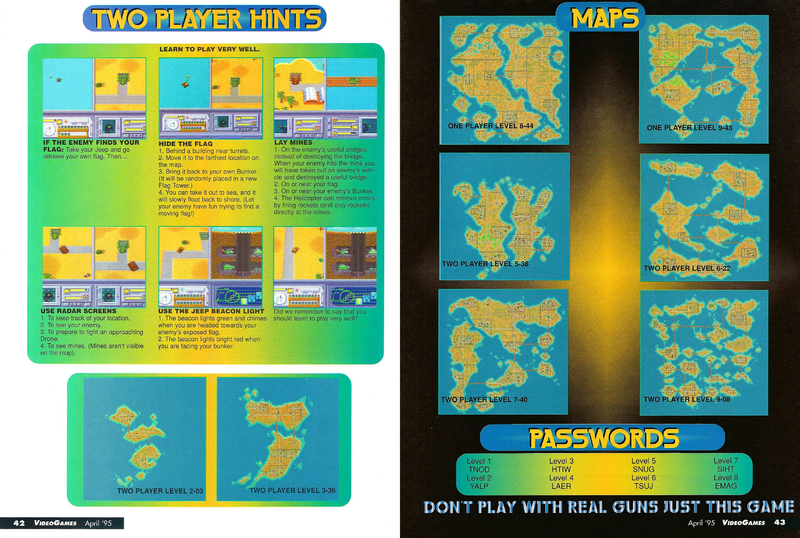 File:Return Fire Strategy Guide Tips Part 2 VideoGames Magazine(US) Issue 75 Apr 1995.png