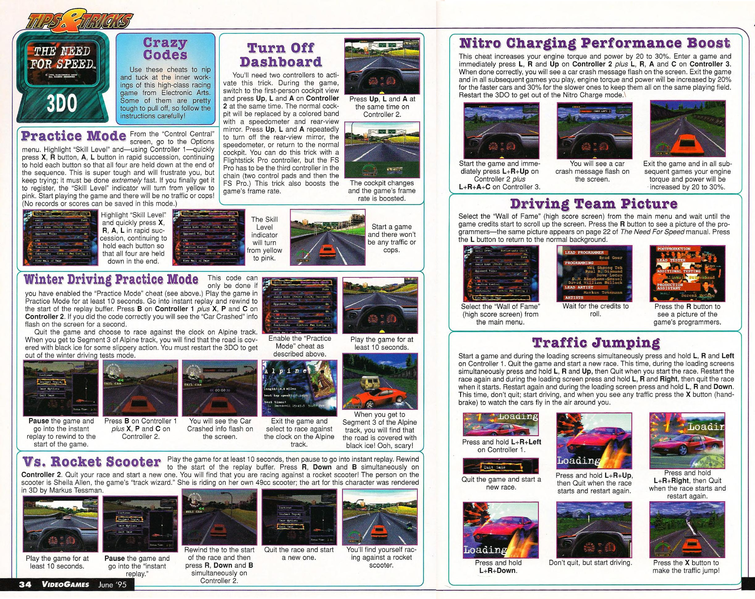 File:The Need For Speed Tips VideoGames Magazine(US) Issue 77 Jun 1995.png
