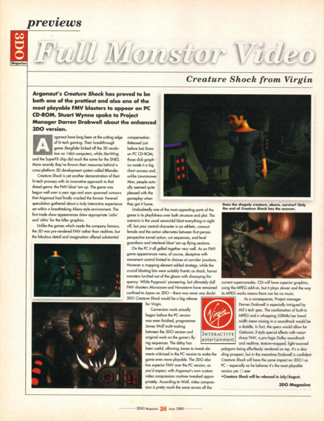 File:3DO Magazine(UK) Issue 4 Jun Jul 1995 Preview - Creature Shock.png