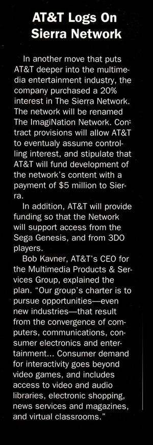 Thumbnail for File:Electronic Games(US) Oct 1993 News - AT&amp;T Logs On Sierra Network.png