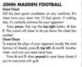 John Madden Football Tips