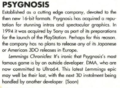 CES 1995 - Psygnosis