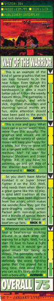 File:Way of the Warrior Review Games World UK Issue 7.png
