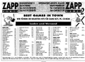 Video Games(DE) Issue 4-94 - Zapp Games Ad