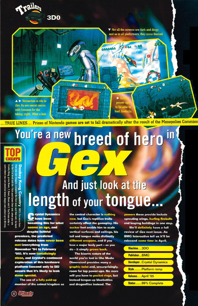 File:Gex Preview Ultimate Future Games Issue 6.png