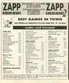 Zapp Games Ad