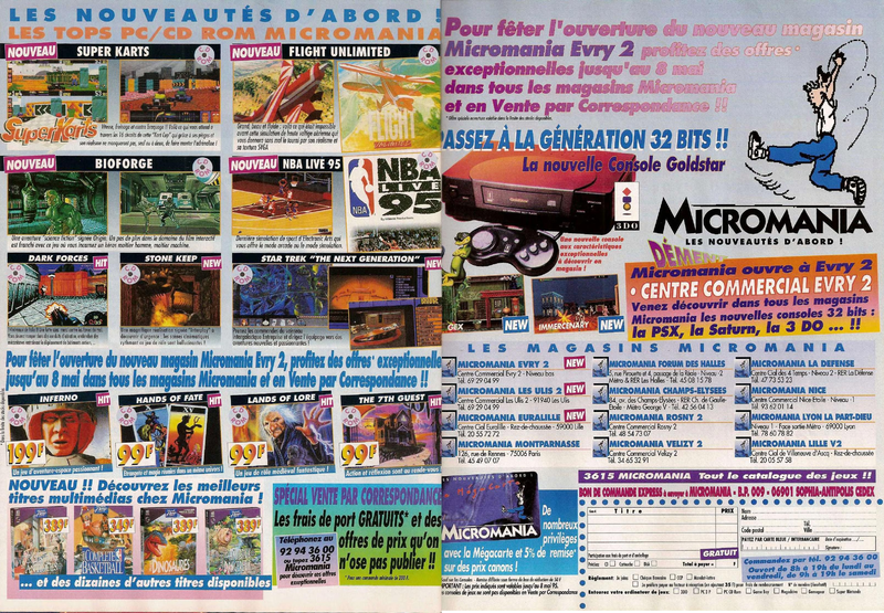 File:Micromania Ad Generation 4(FR) Issue 76 Apr 1995.png
