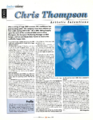 Chris Thompson Interview