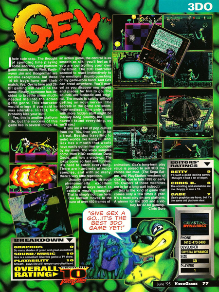 File:Gex Review VideoGames Magazine(US) Issue 77 Jun 1995.png