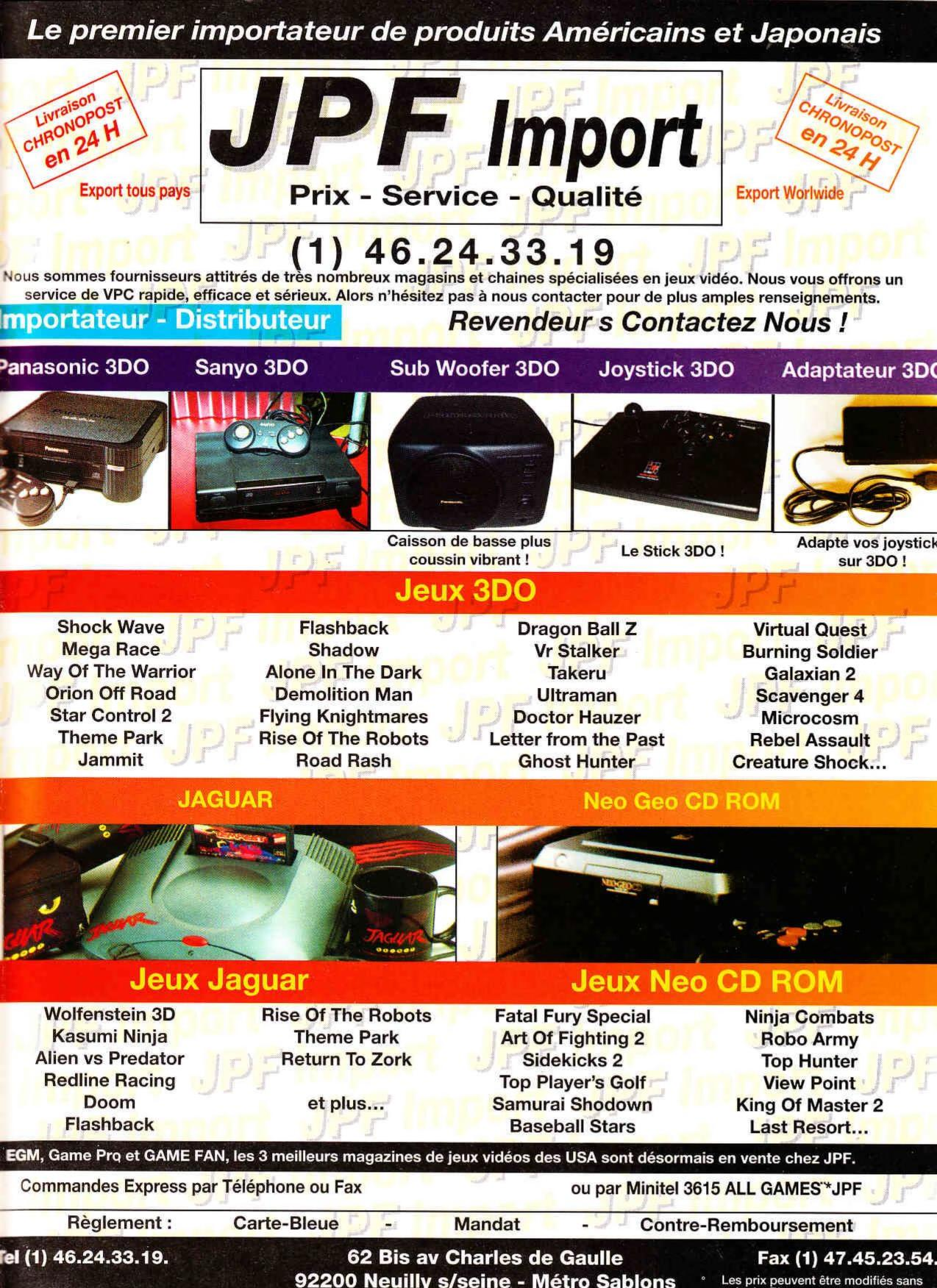 File:JPF Import Ad Generation 4(FR) Issue 69 Sept 1994.png - 3DO World