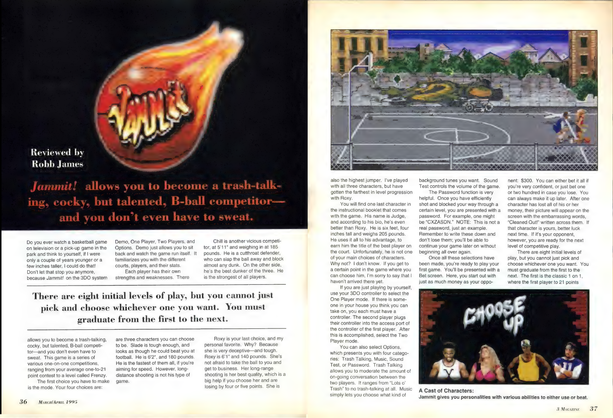 File:3 3DO Magazine(US) Mar Apr 1995 Review - Jammit 1.png - 3DO World