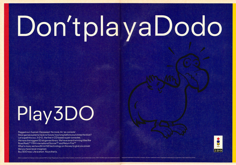 File:3DO Magazine(UK) Issue 7 Dec Jan 95-96 Ad - 3DO Dont play a Dodo ...