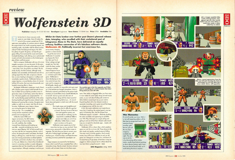 File:3DO Magazine(UK) Issue 7 Dec Jan 95-96 Review - Wolfenstein 3D.png ...