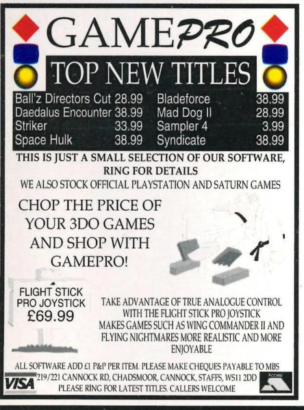 File:3DO Magazine(UK) Issue 7 Dec Jan 95-96 Ad - GamePro.png - 3DO World